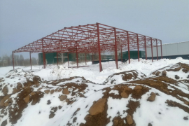Здание 680 м² под склад, автосервис, производство
