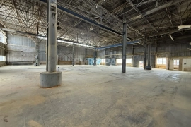 Тёплый склад 900 м², кран-балка